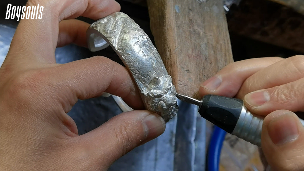 The Making Of BIAN DRAGON SILVER BRACELET