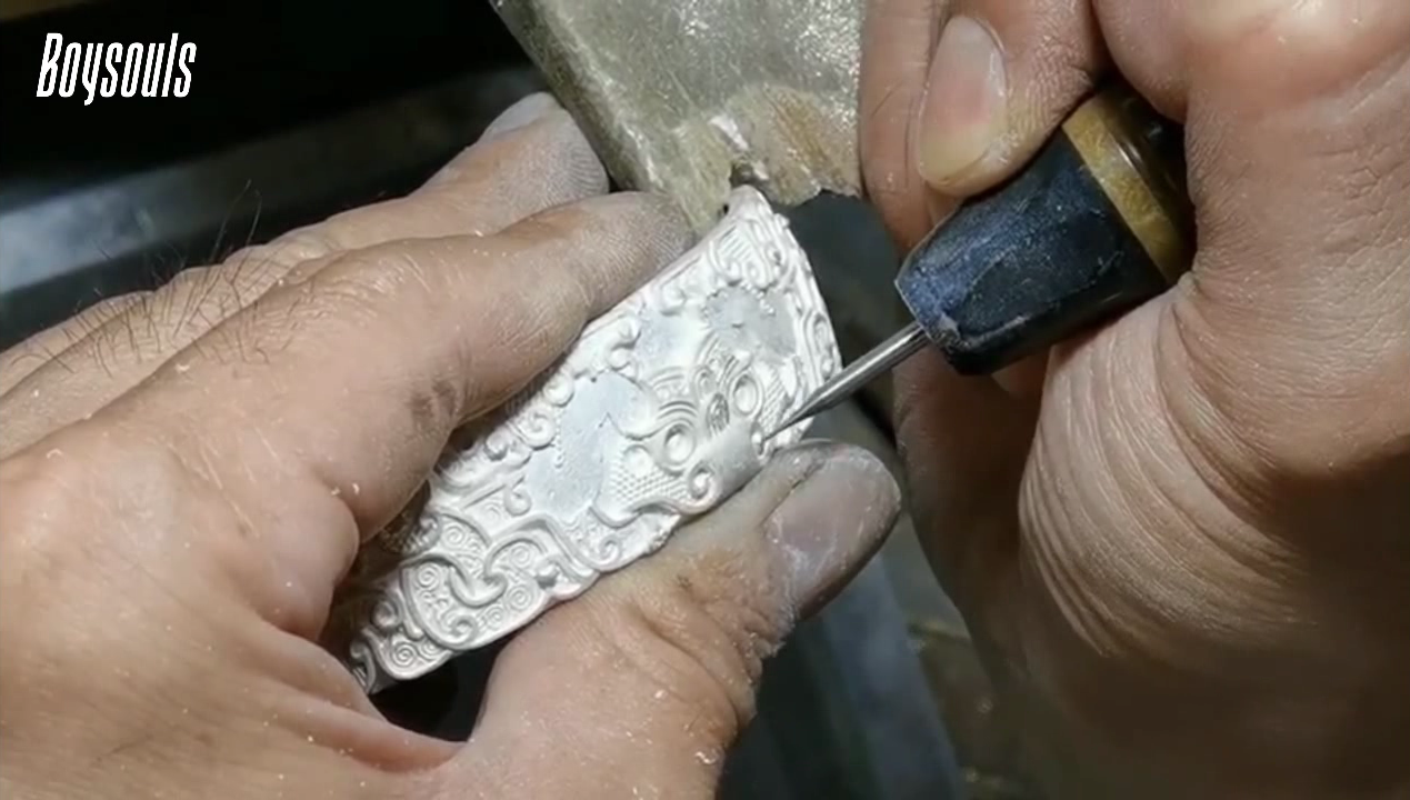 The Making of Taotie Silver Bracelet
