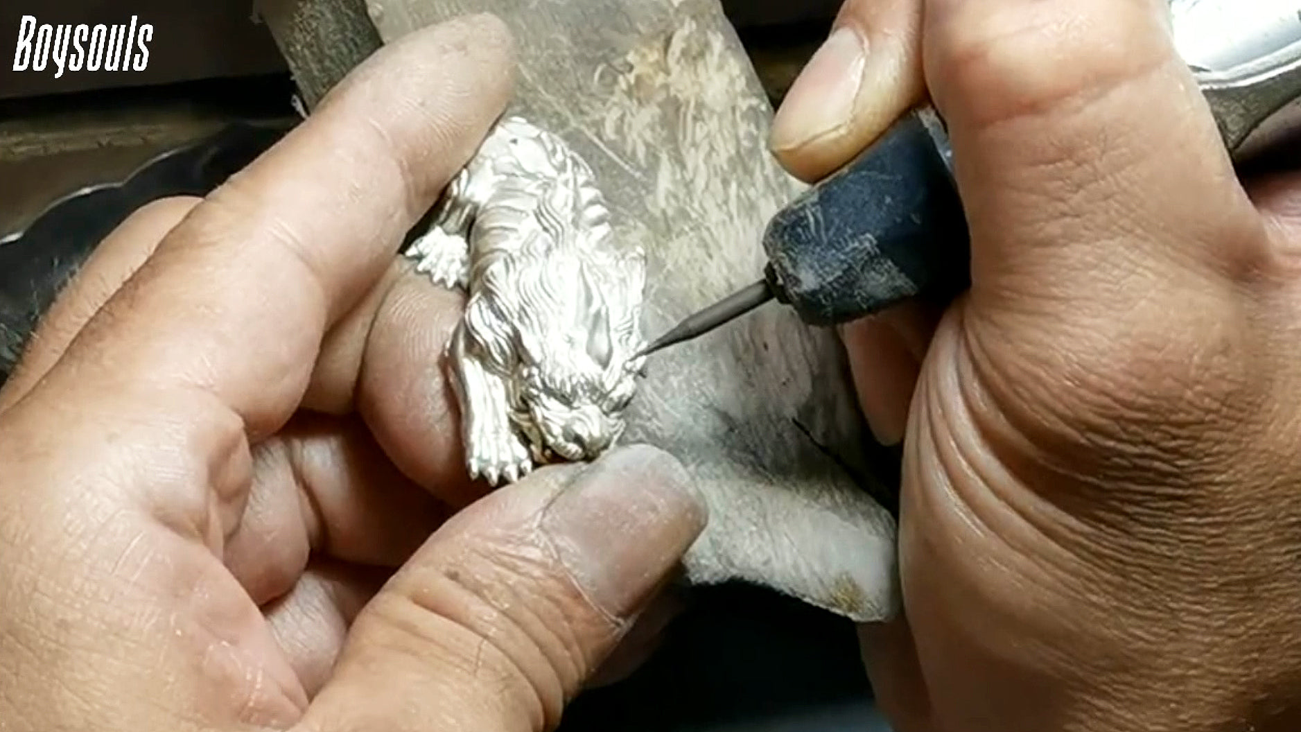 The Making of Pixiu Silver Pendant Necklace