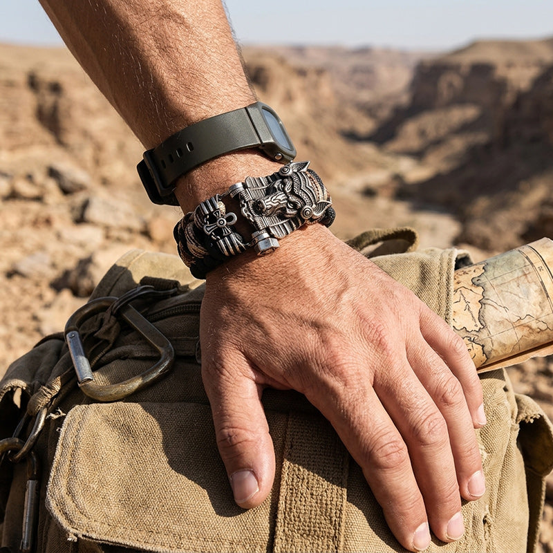 Anubis Paracord Bracelet