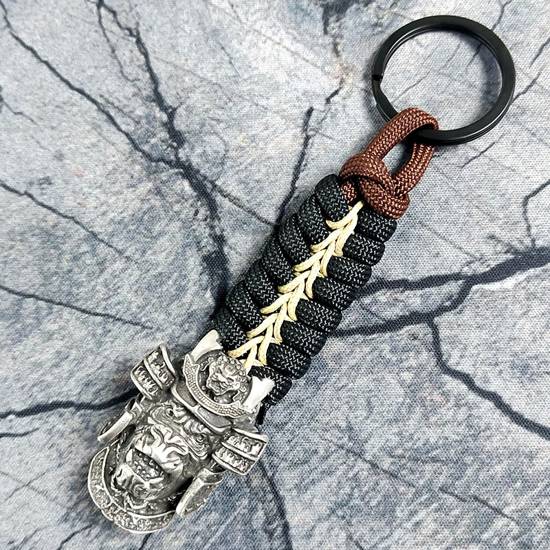 Ape Paracord Keychain