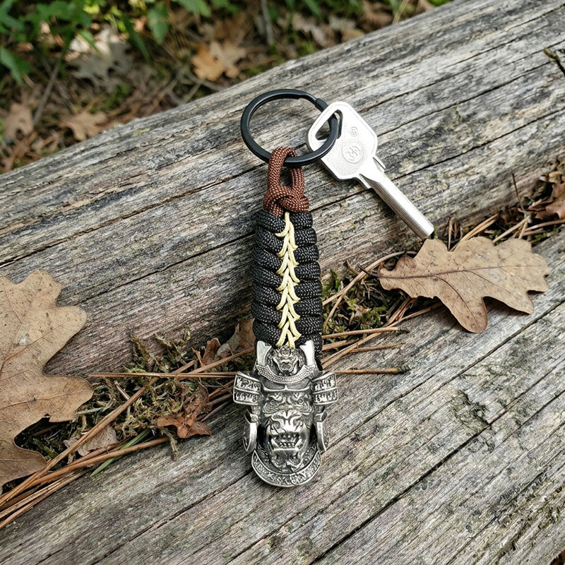 Ape Paracord Keychain