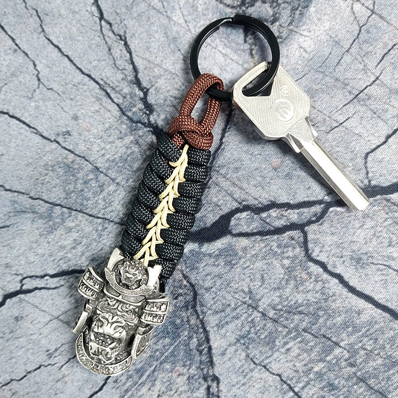 Ape Paracord Keychain