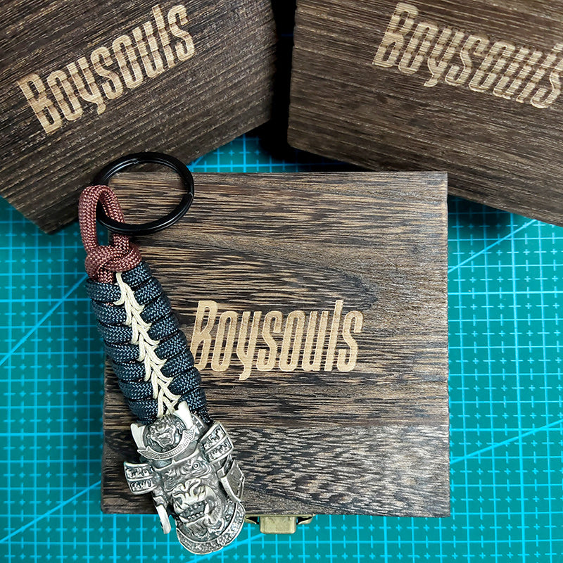 Ape Paracord Keychain