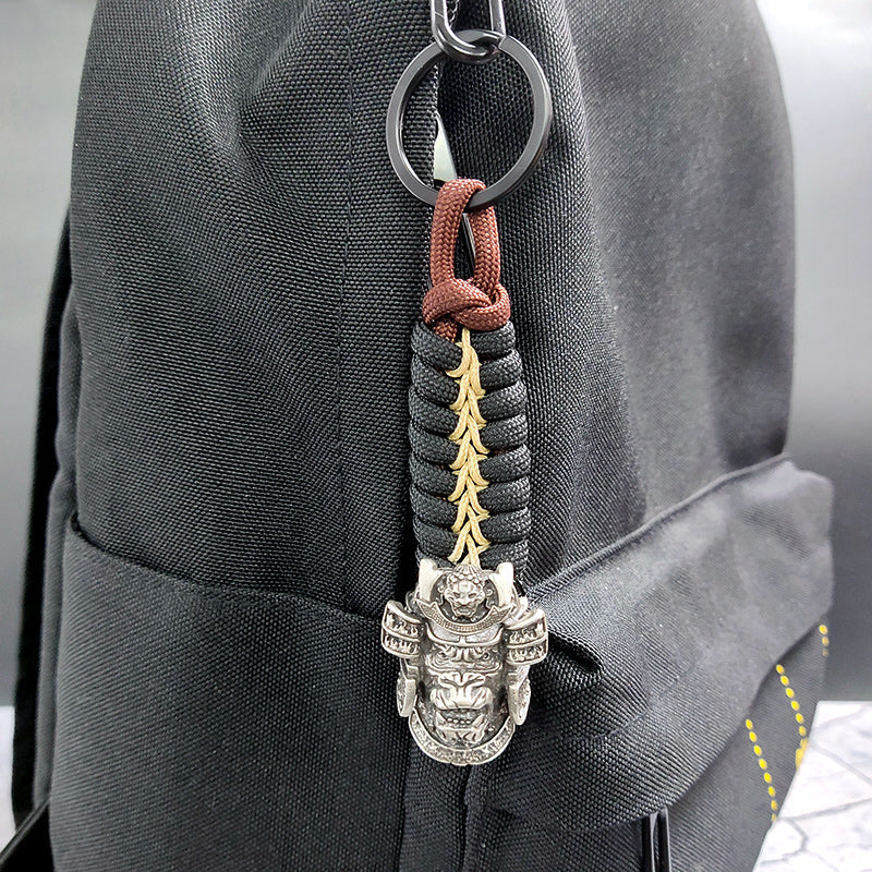 Ape Paracord Keychain