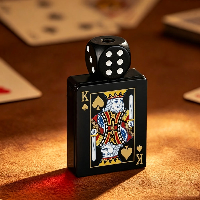 Black K Rotating Lighter