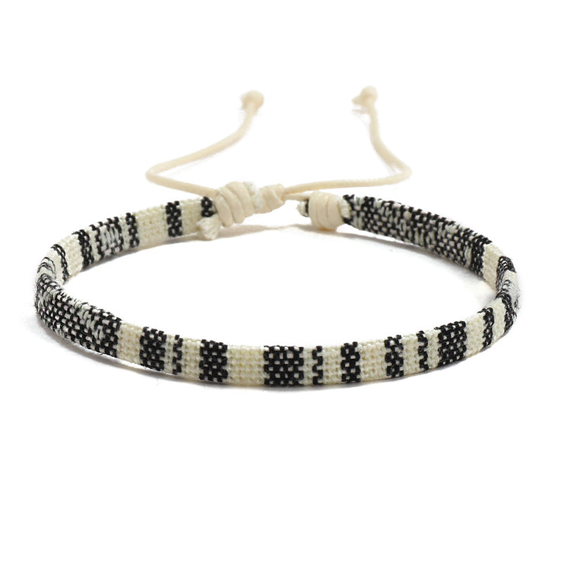 Boho Cotton & Linen Bracelet