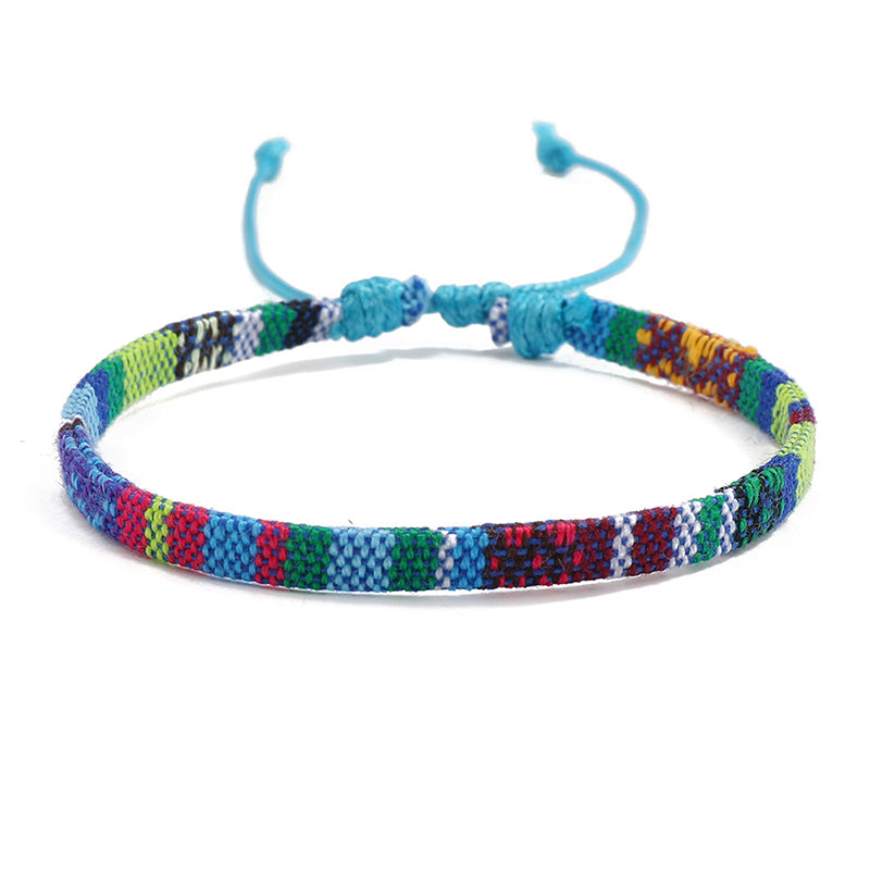 Boho Cotton & Linen Bracelet