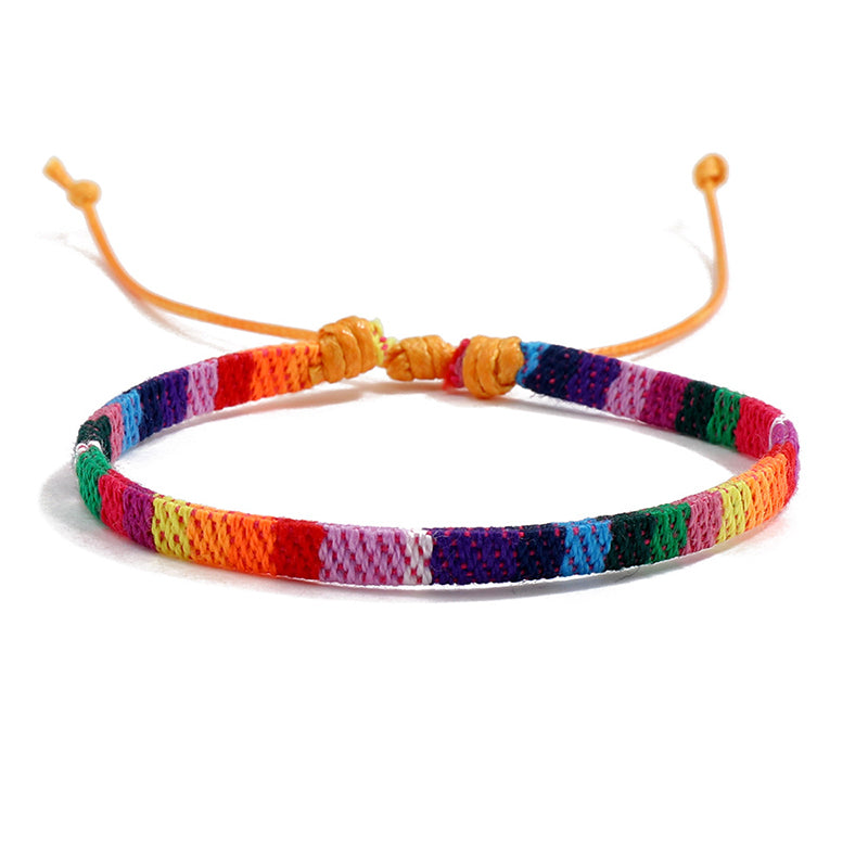 Boho Cotton & Linen Bracelet