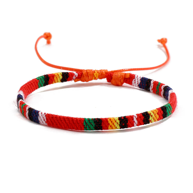 Boho Cotton & Linen Bracelet