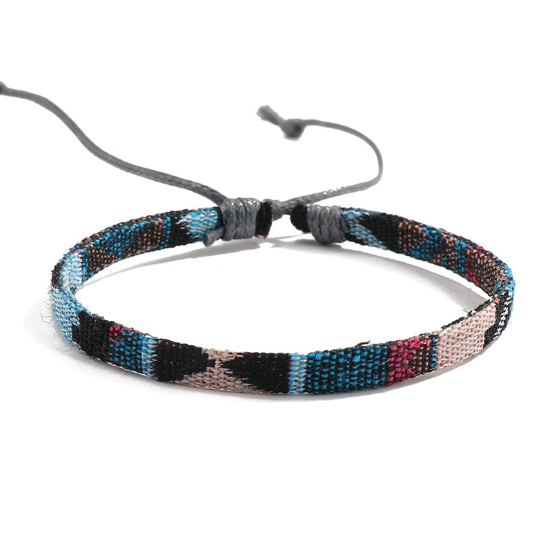Boho Cotton & Linen Bracelet