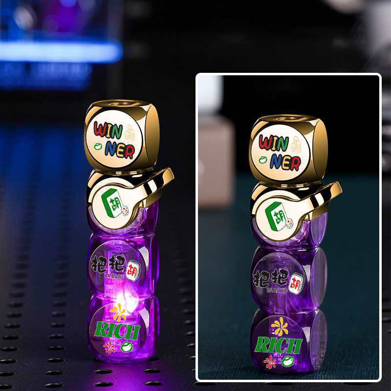Mahjong-Themed Glowing Lighter