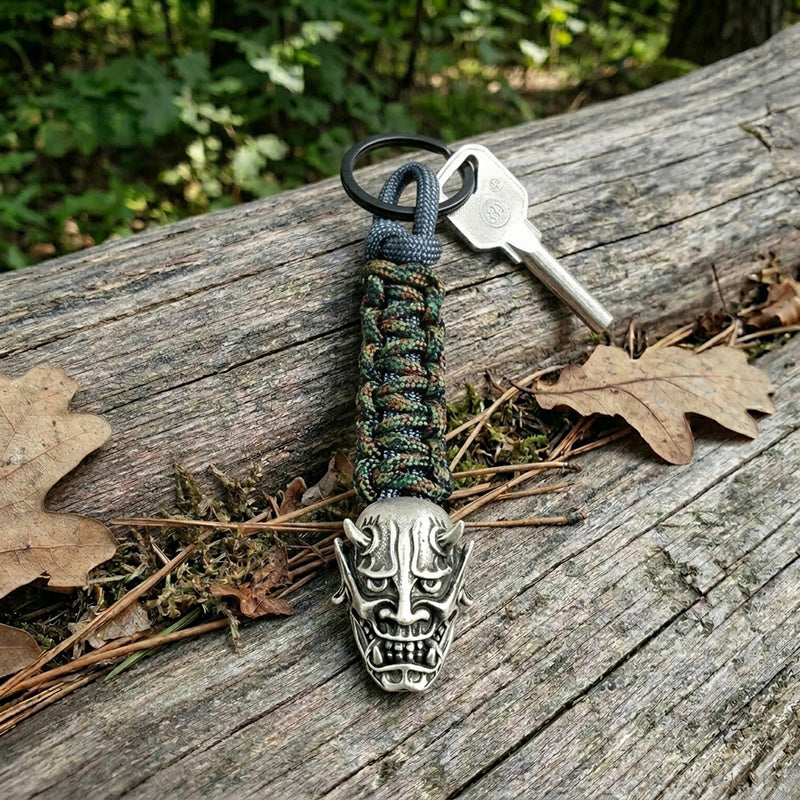 Oni Paracord Keychain