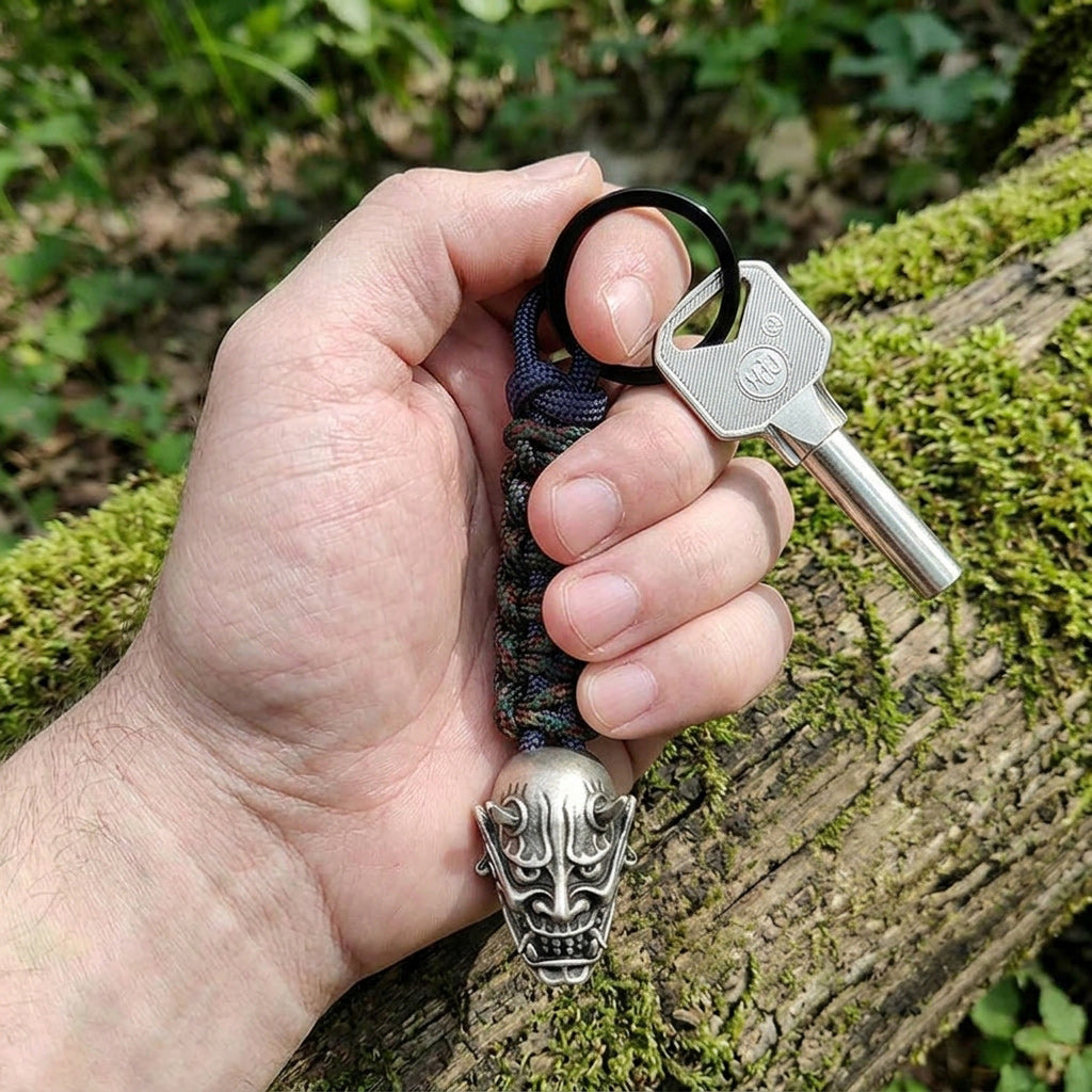 Oni Paracord Keychain