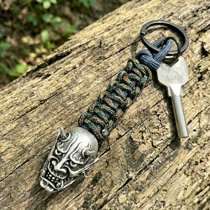 Oni Paracord Keychain
