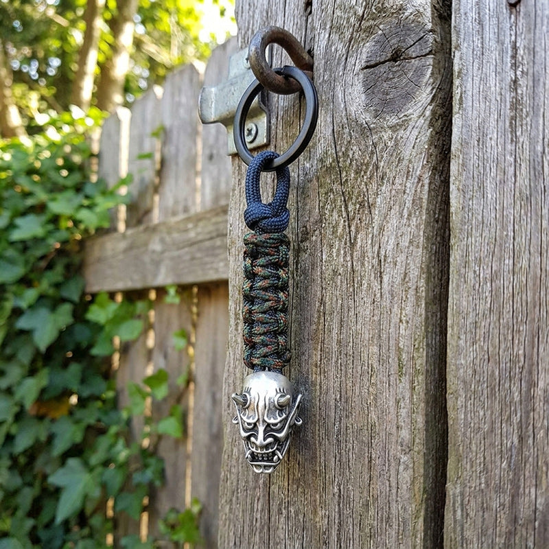 Oni Paracord Keychain