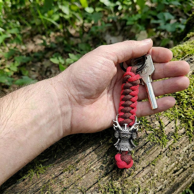 Chopper Samurai Paracord Keychain