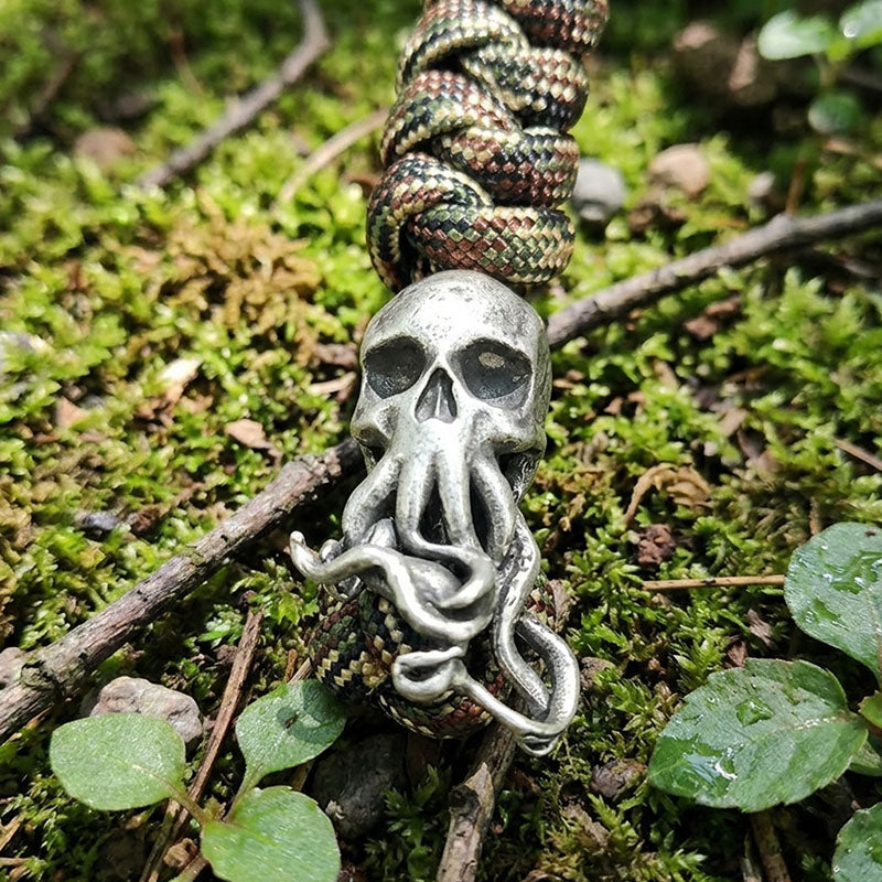 Skull Paracord Keychain