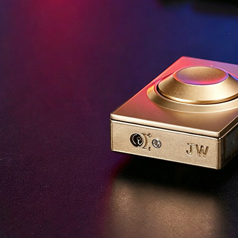 Golden Peach A Rotating Lighter