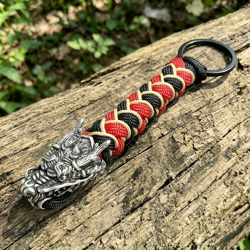The Dragon Paracord Keychain