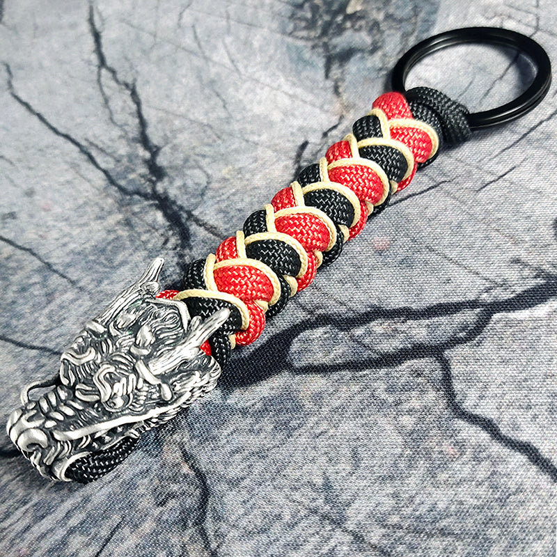 The Dragon Paracord Keychain