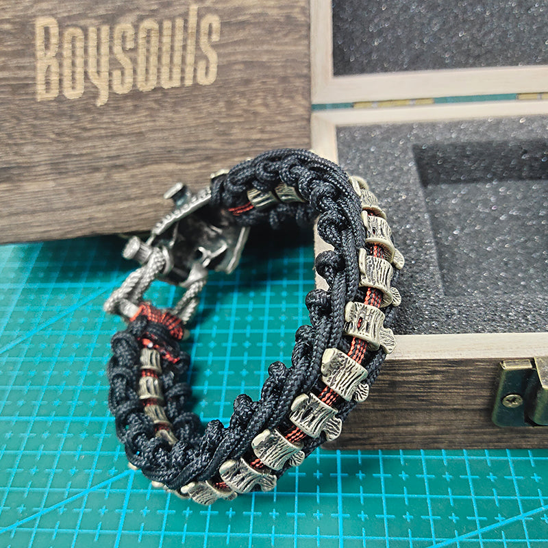 Zombie Samurai Paracord Bracelet