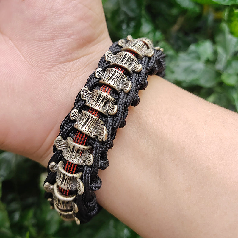 Zombie Samurai Paracord Bracelet