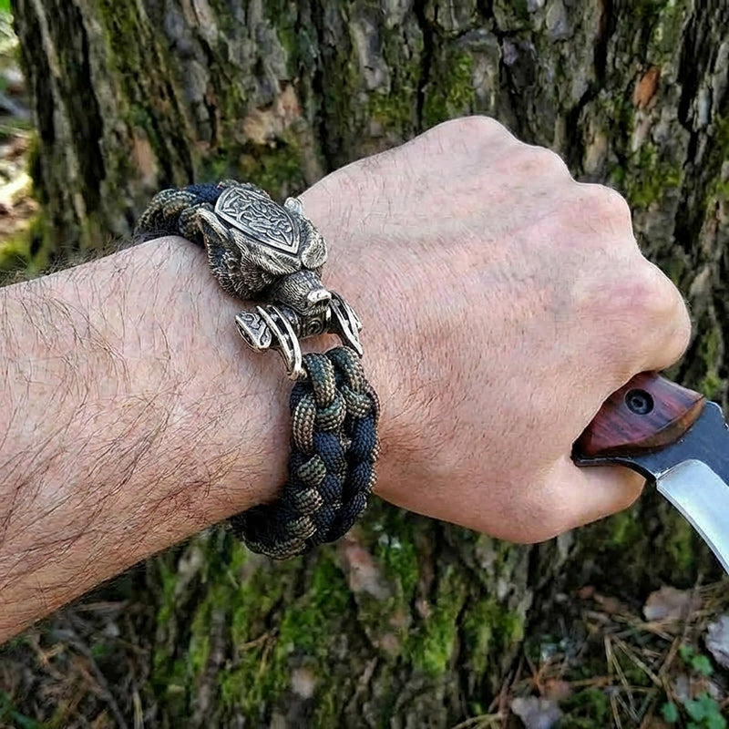 Vikings Bear Paracord Bracelet