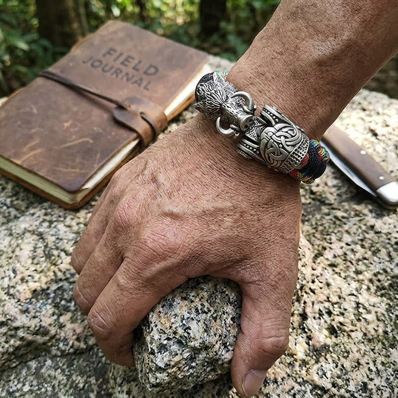 Wild Boar Paracord Bracelet