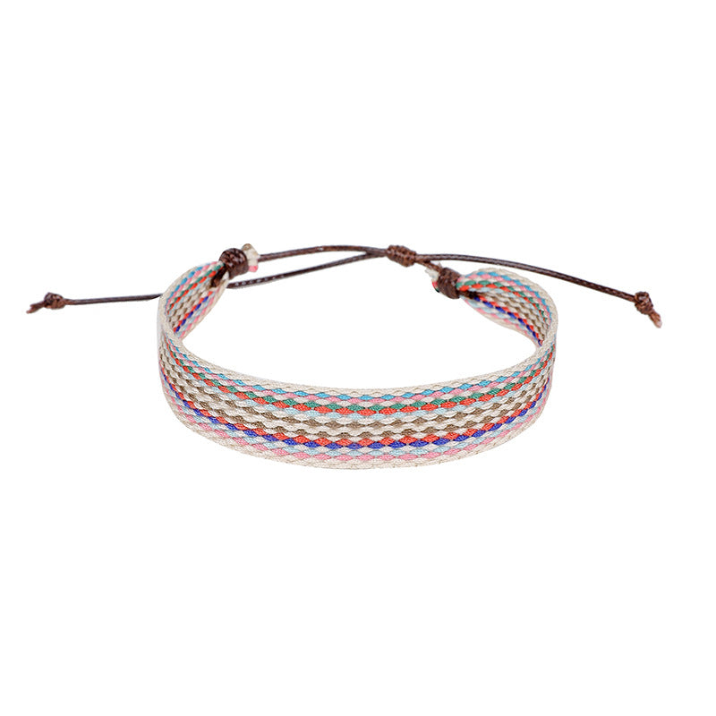 Literary Style Printed Bracelet