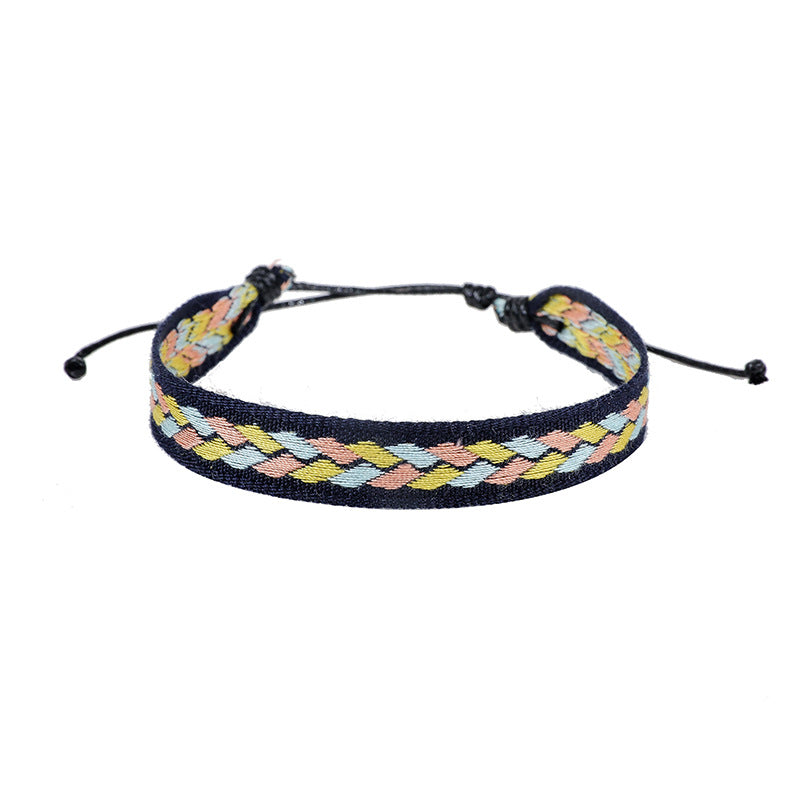 Literary Style Printed Bracelet