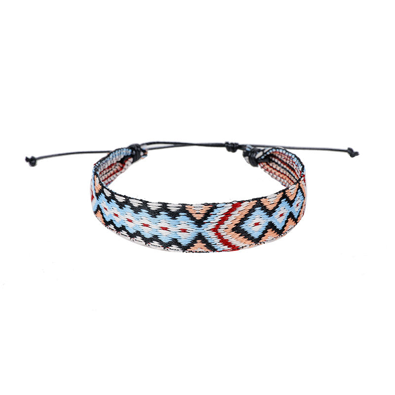 Literary Style Printed Bracelet