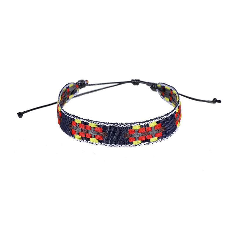 Literary Style Printed Bracelet