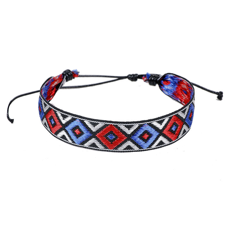 Literary Style Printed Bracelet