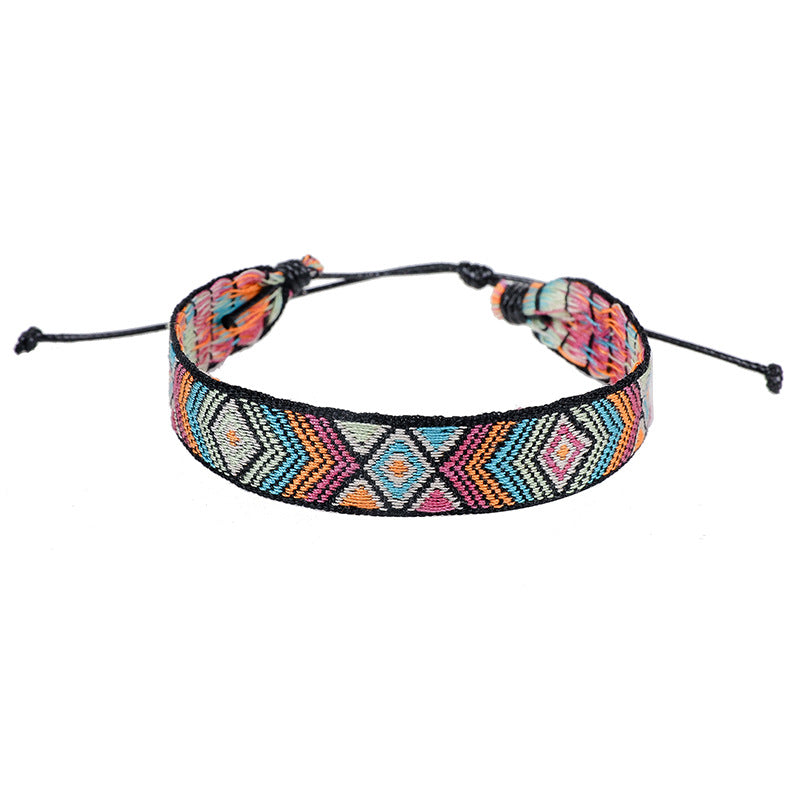 Literary Style Printed Bracelet