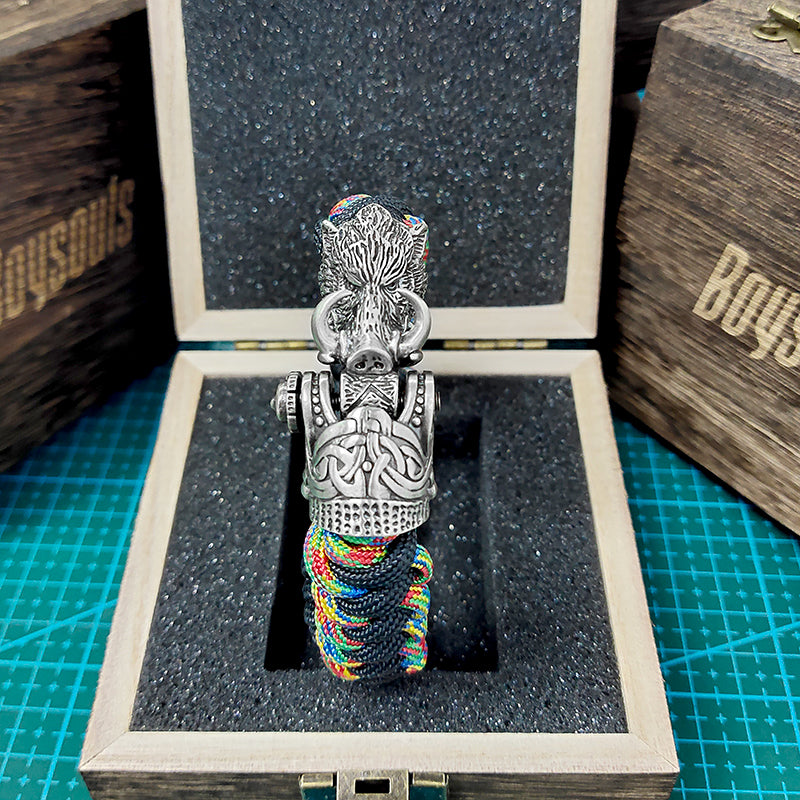 Wild Boar Paracord Bracelet
