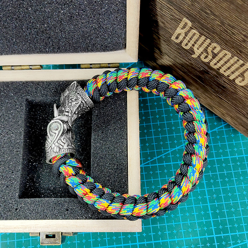 Wild Boar Paracord Bracelet
