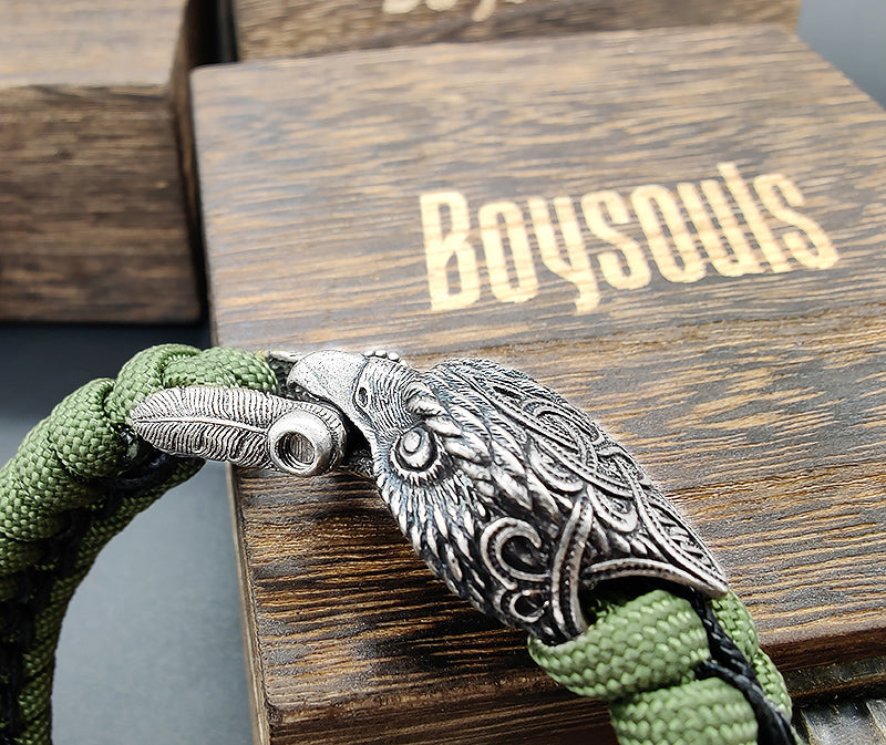 Hawk Paracord Bracelet