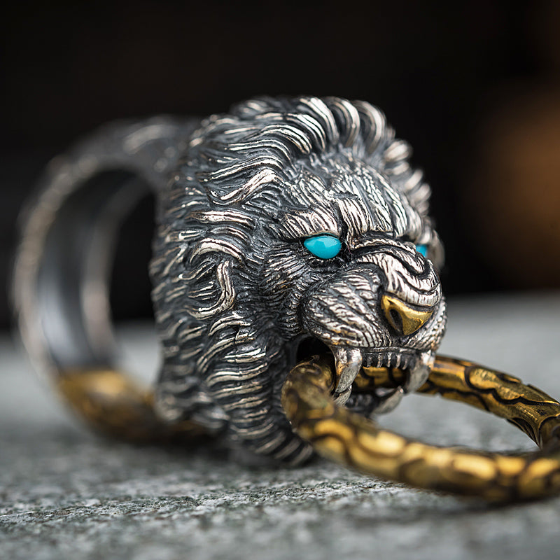 Roaring Lion Keyring