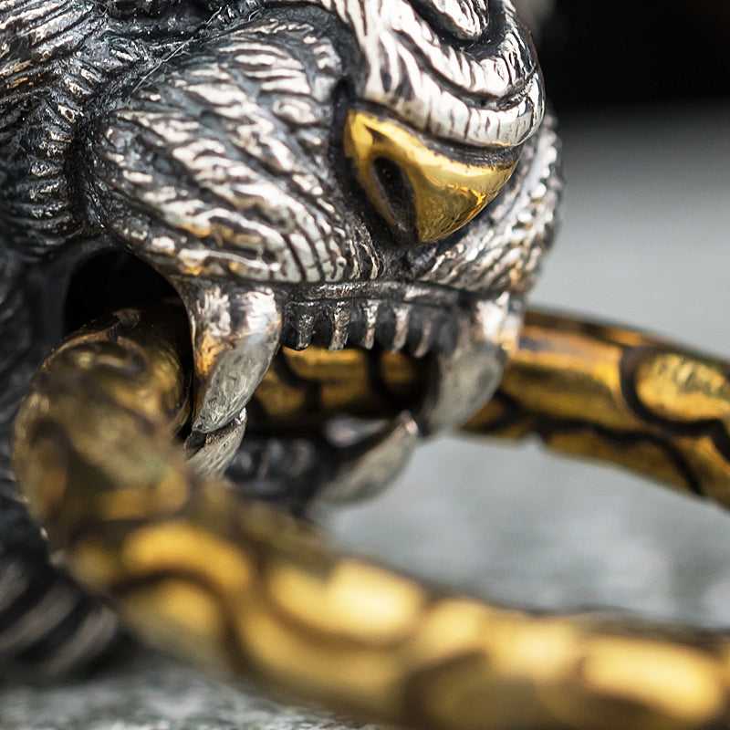 Roaring Lion Keyring