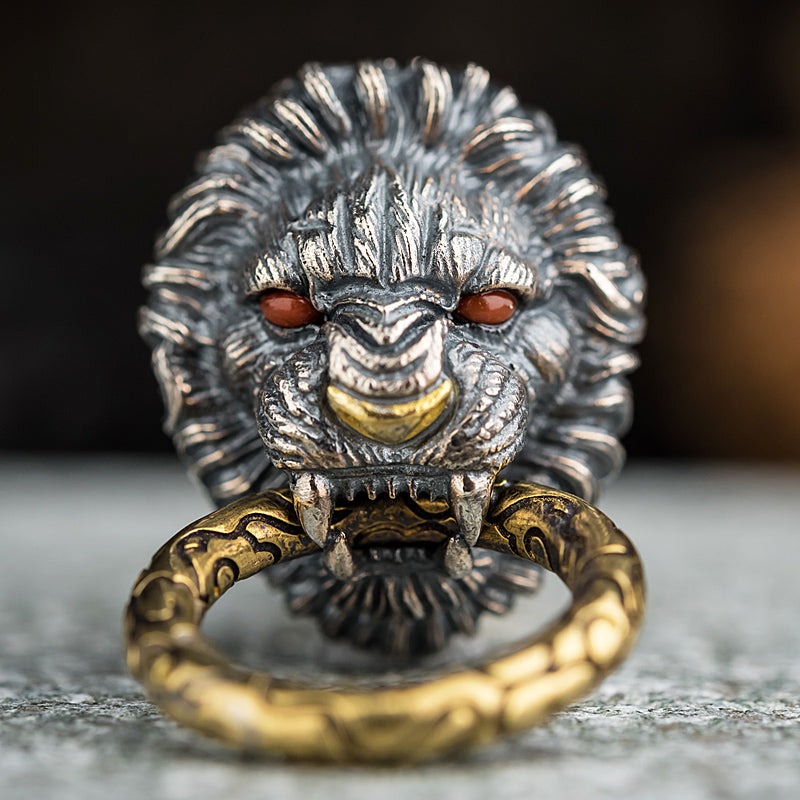 Roaring Lion Keyring