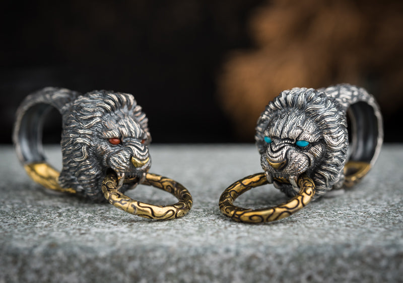 Roaring Lion Keyring