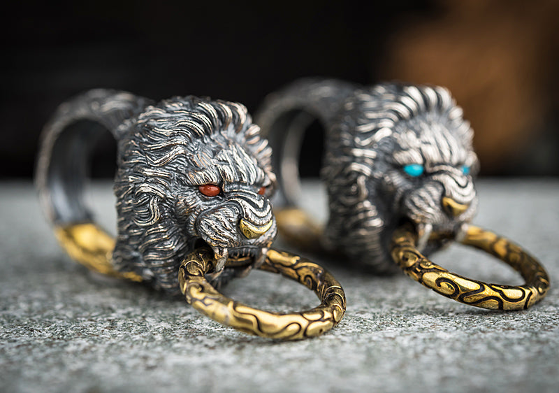 Roaring Lion Keyring