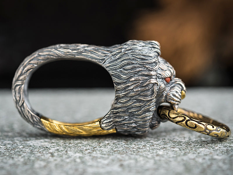 Roaring Lion Keyring