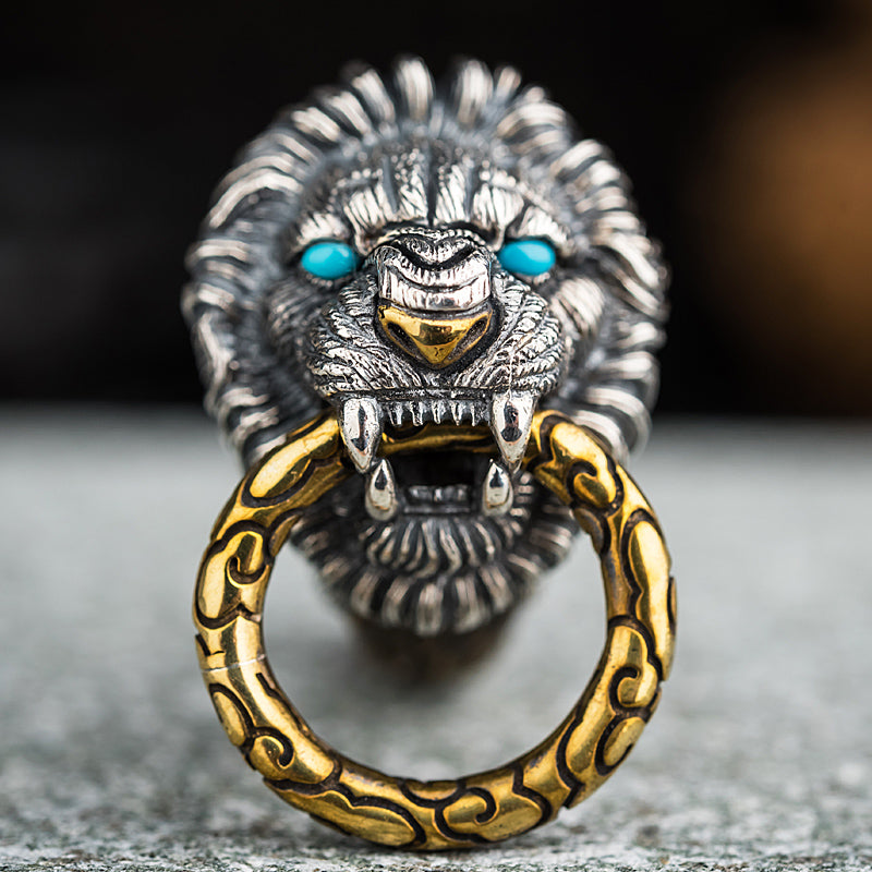 Roaring Lion Keyring