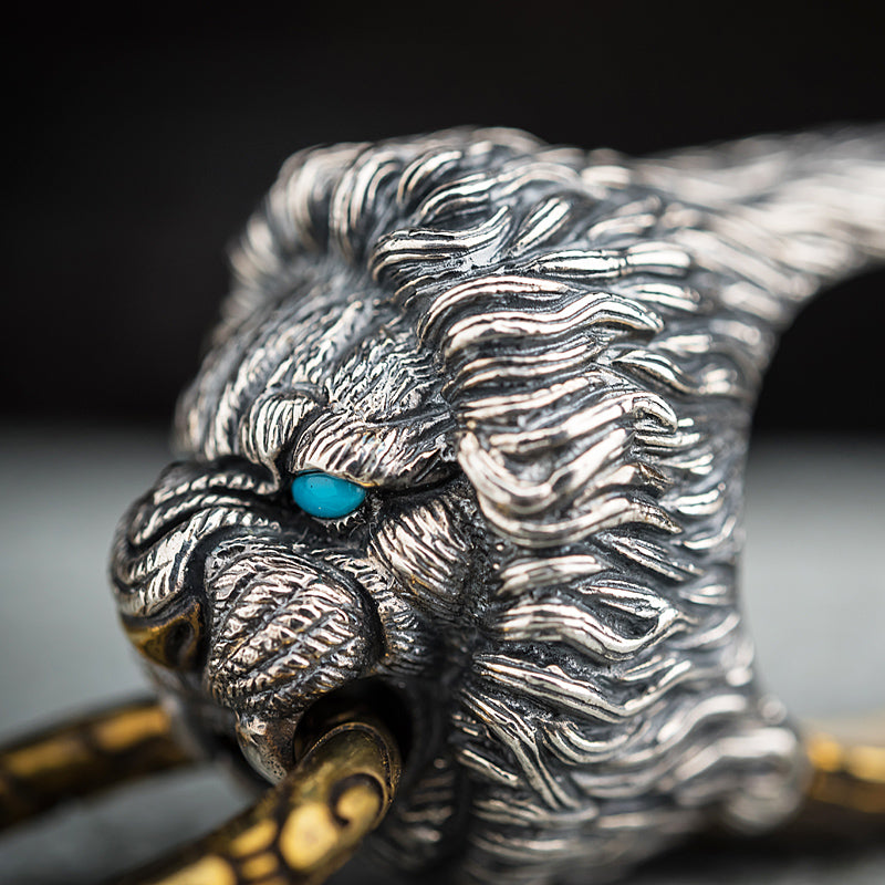 Roaring Lion Keyring