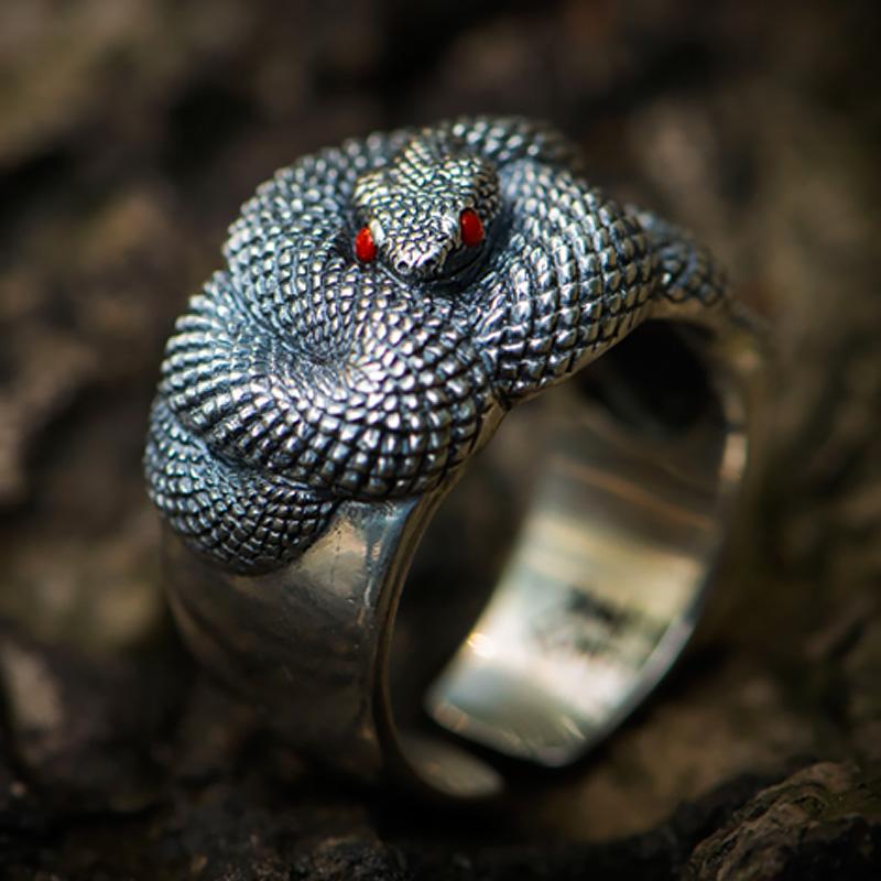 Snake Silver Ring