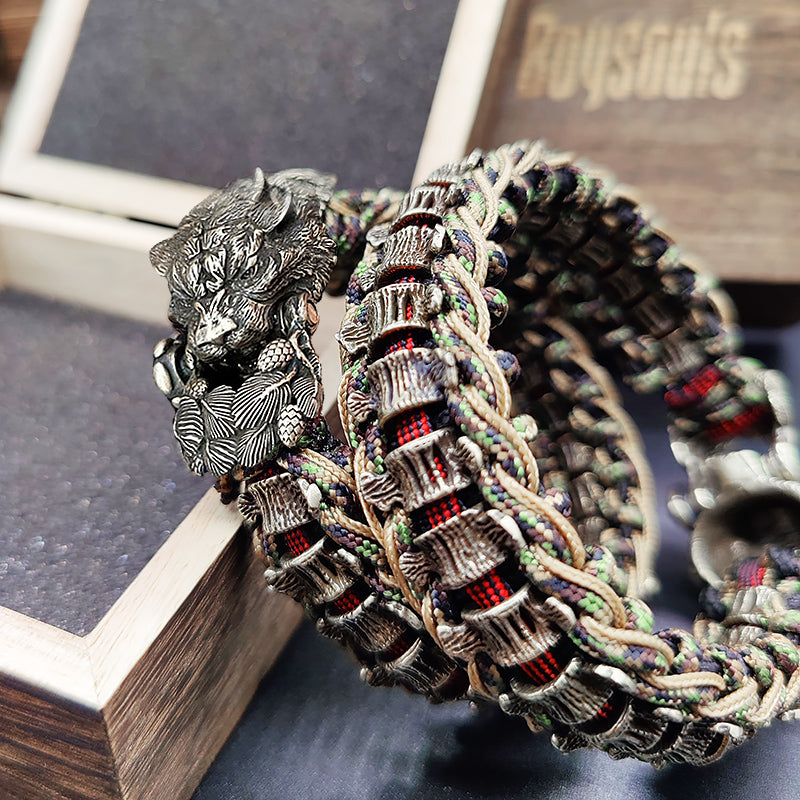 Tiger Paracord Bracelet