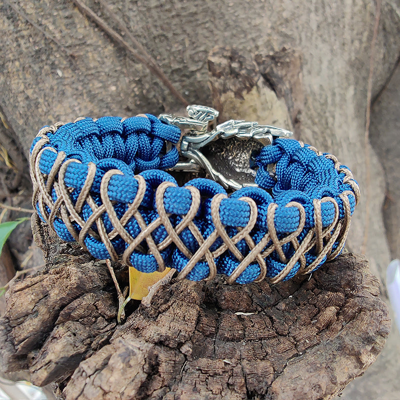 Wolf Paracord Bracelet