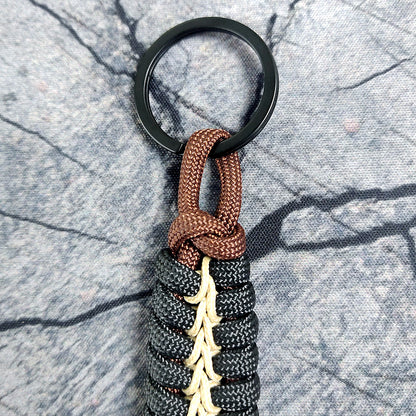 Ape Paracord Keychain